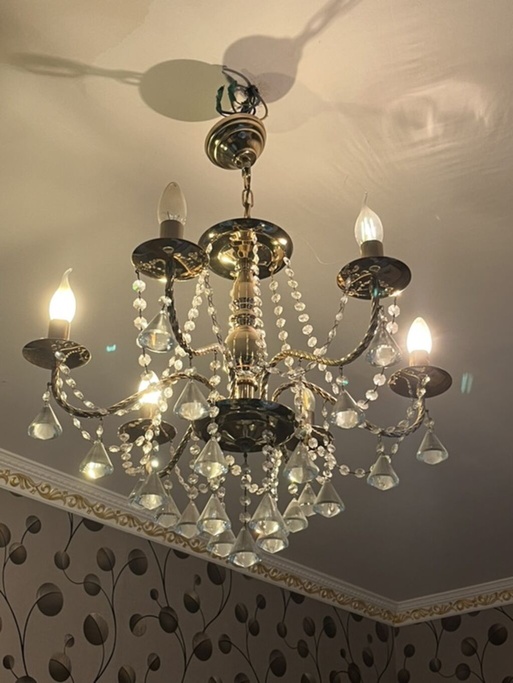 Çılçıraq, 6 lampa, Metal — İşıqlandırma, Digah (3)