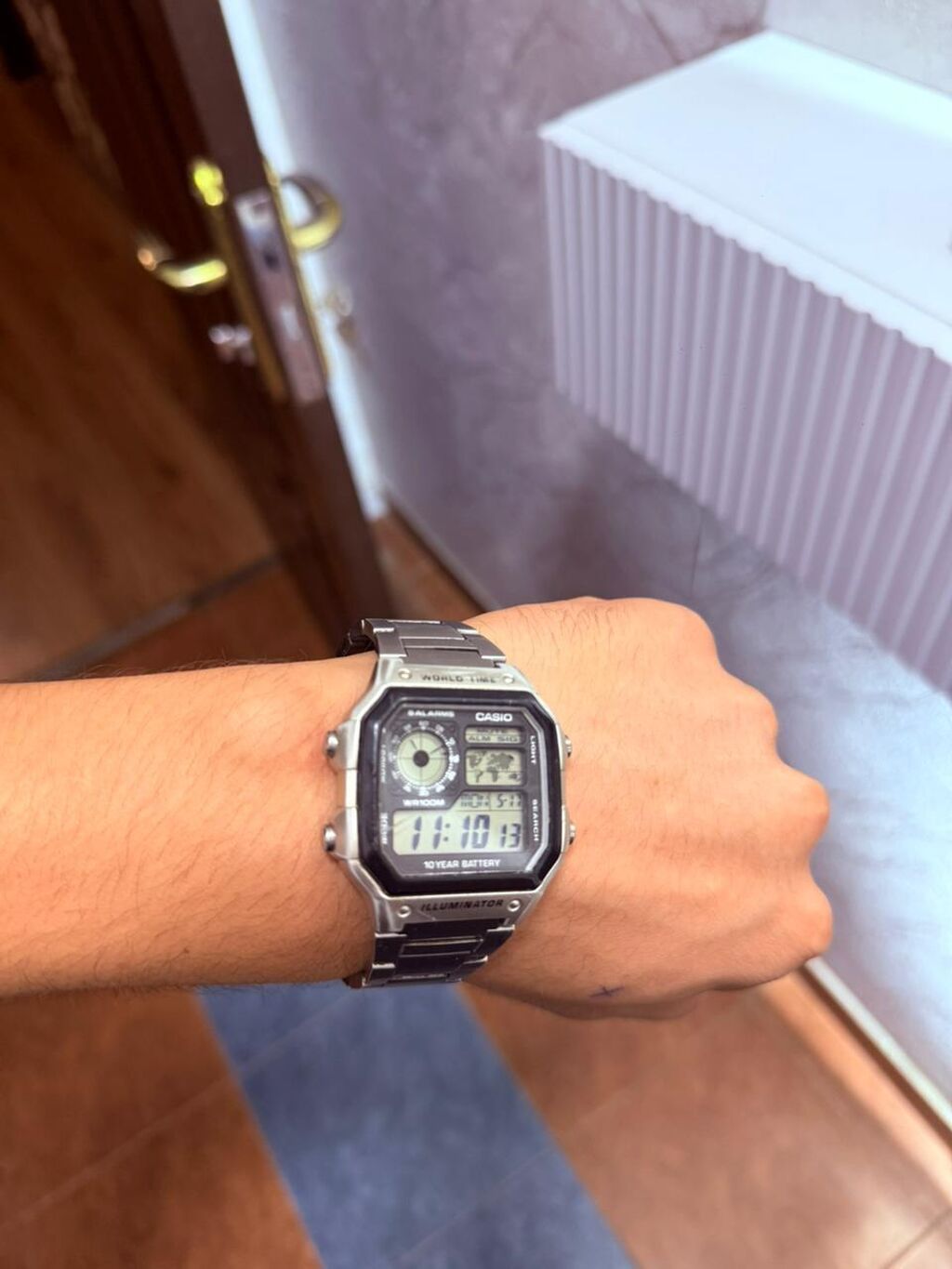 Casio World Time kişilər üçün rəqəmsal qol saatı Orjinal casio — Qol saatları, Xırdalan