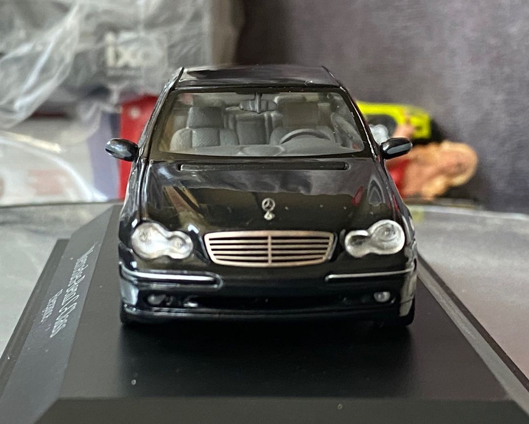 Коллекционная модель Mercedes-Benz C- class W203 Elegance black 2000 — Kolleksiyalar, Bakı (9)