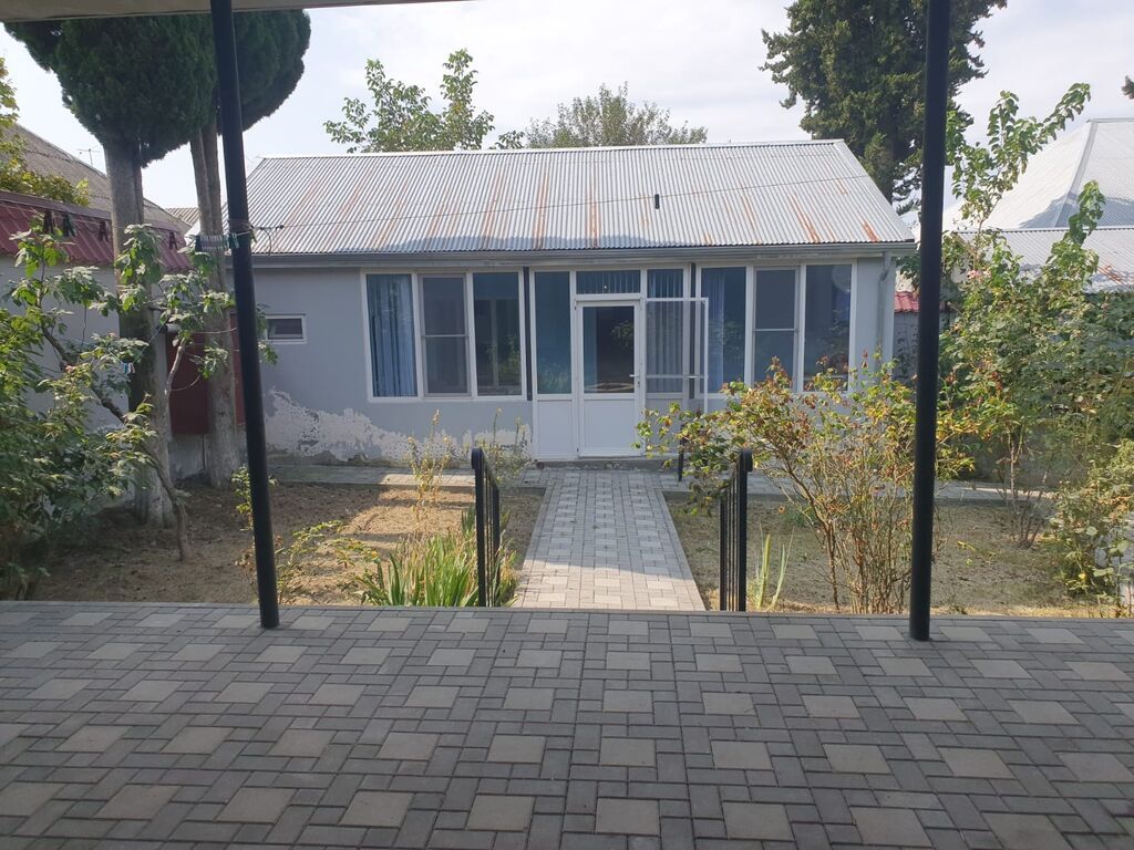 İsmayıllı rayon, Günəşli qəsəbəsində həyətyanı ev satılır — Daşınmaz əmlak, İsmayıllı (9)