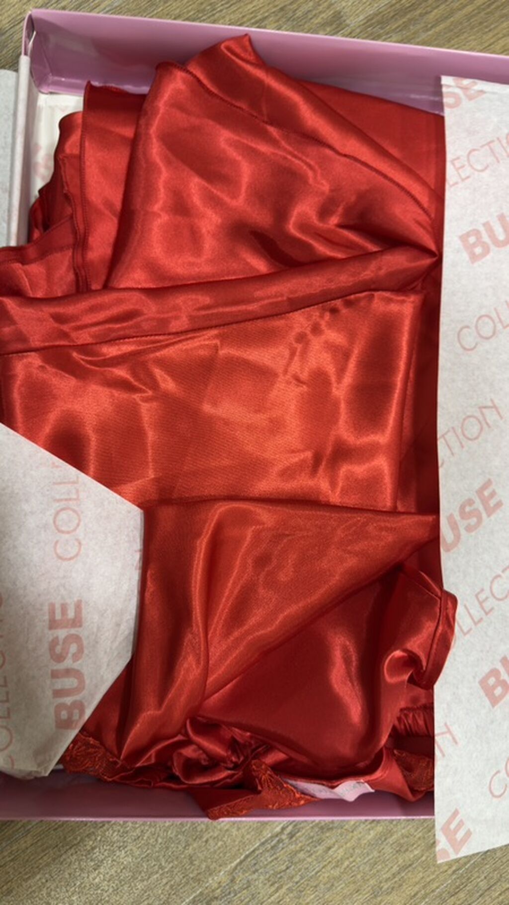 Buse Collection gecə dəsti - Material: atlas parça, yumşaq və — Şəxsi əşyalar, Digah (2)