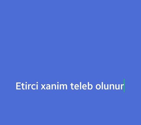 Satış məsləhətçisi tələb olunur, Yalnız qadınlar üçün, İstənilən yaş, 1 ildən az təcrübə, Gündəlik ödəniş — Pirəkəşkül