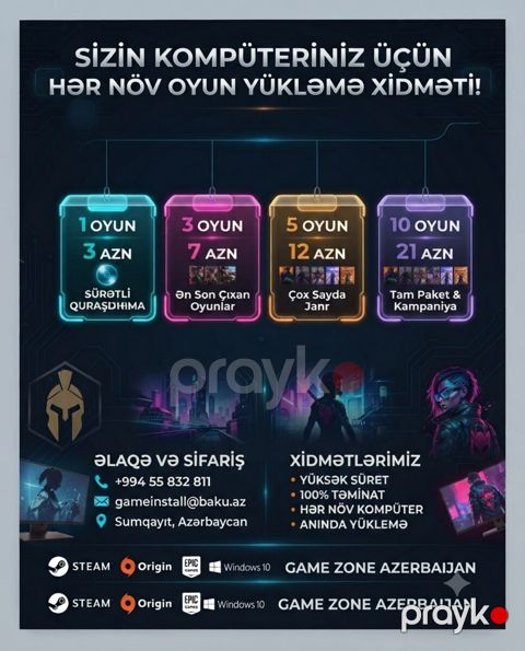 Kompüter oyun yazılması