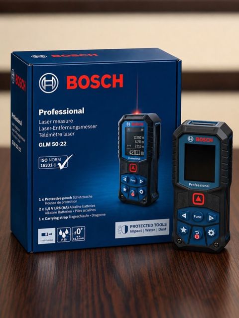 Bosch Professional GLM 50-22 lazer məsafəölçən 50 metr - Peşəkar — Bakı