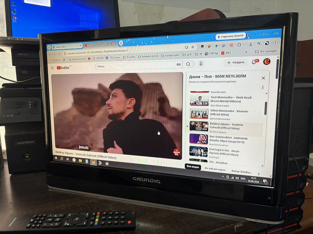 İşlənmiş Televizor Vestel LCD 24" HD (1366x768), Ünvandan götürmə, Ödənişli çatdırılma — Televizorlar, Bakı (3)