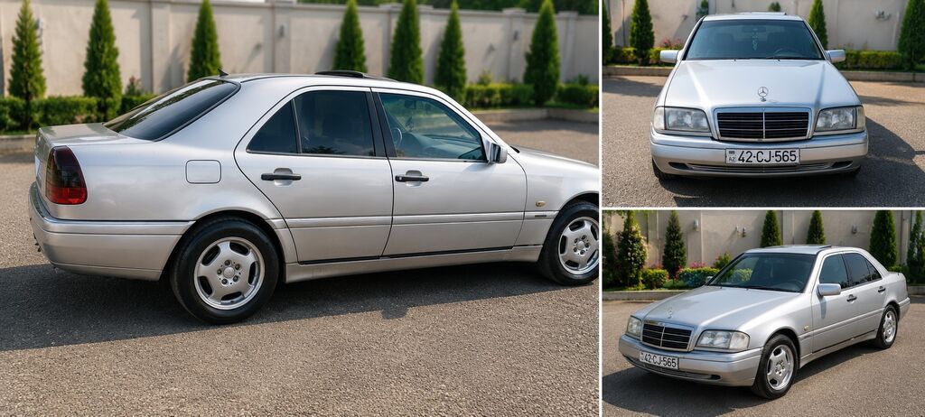 Mercedes-Benz C-Class: 2.2 l 1993 il Sedan — Avto, Lənkəran (3)