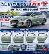 Hyundai Elantra və Kia ehtiyat hissələri — Cars