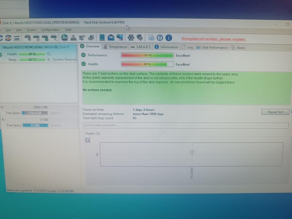 6 ram Portu var. 1 gb video kart. hazırda ram 8 GB di parametrləri — Elektronika, Bakı (3)