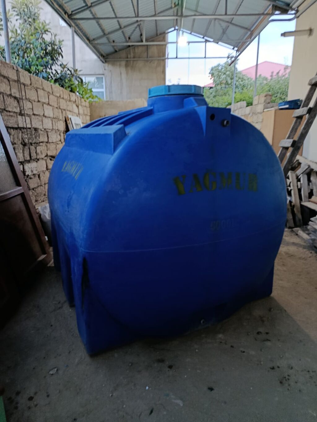 Yagmur markalı su çəni – 5000 litr - Həcm: 5000 L (korpus üzərində — Mallar, Digah (2)