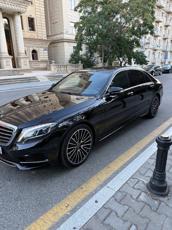 Mercedes S 500 4MATIC, 4.7 L, 2014 il, 130 000 km — Avtomobillər, Bakı (2)