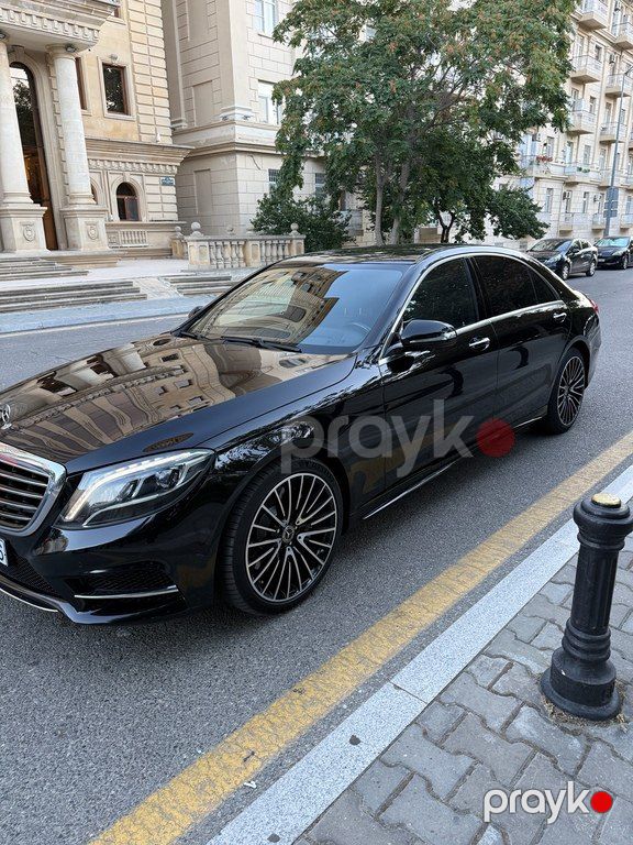 Mercedes S 500 4MATIC, 4.7 L, 2014 il, 130 000 km — Avtomobillər, Bakı (2)
