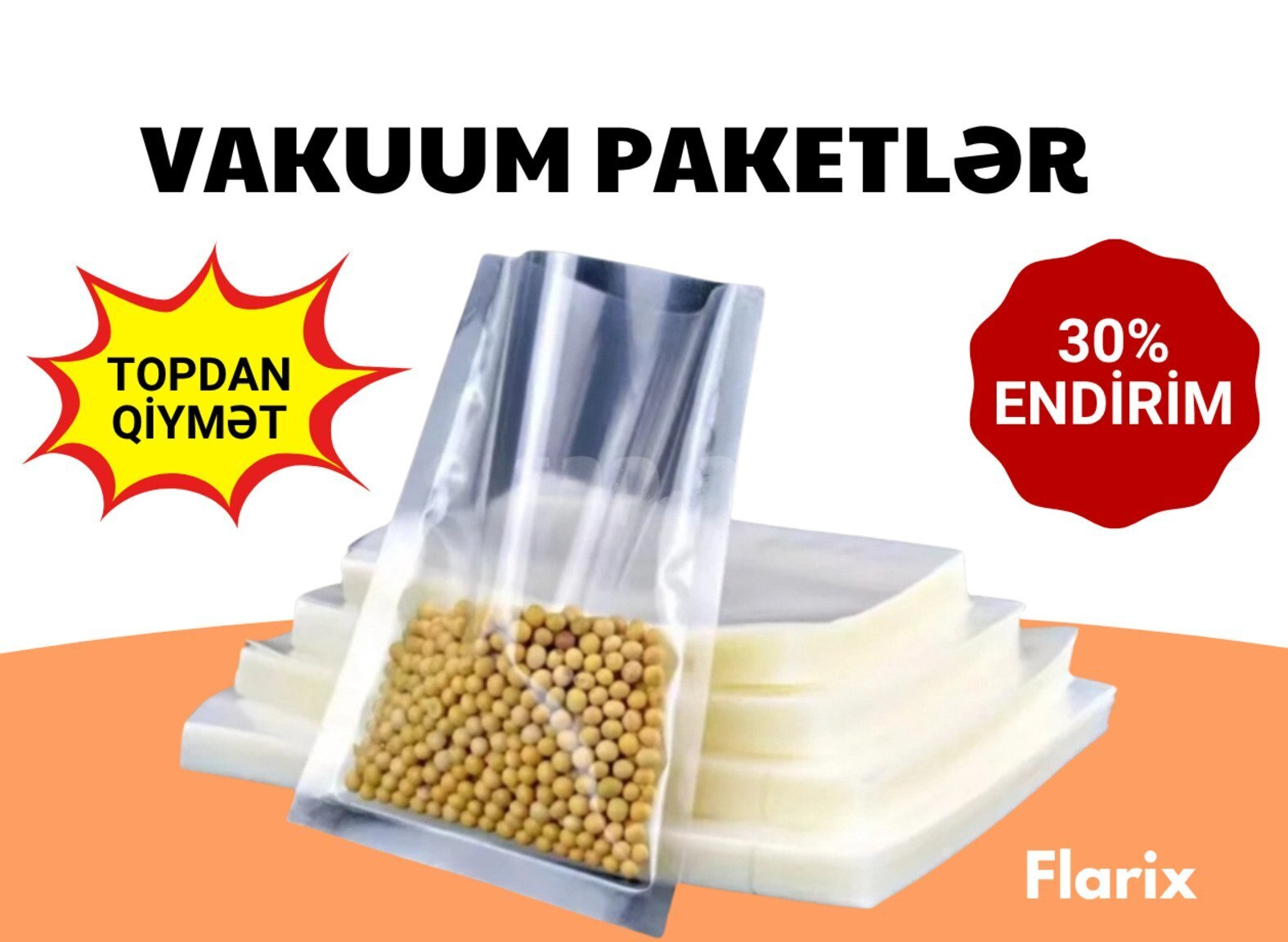 Vakuum Qida Saxlama Paketləri — Vacuum packagers
