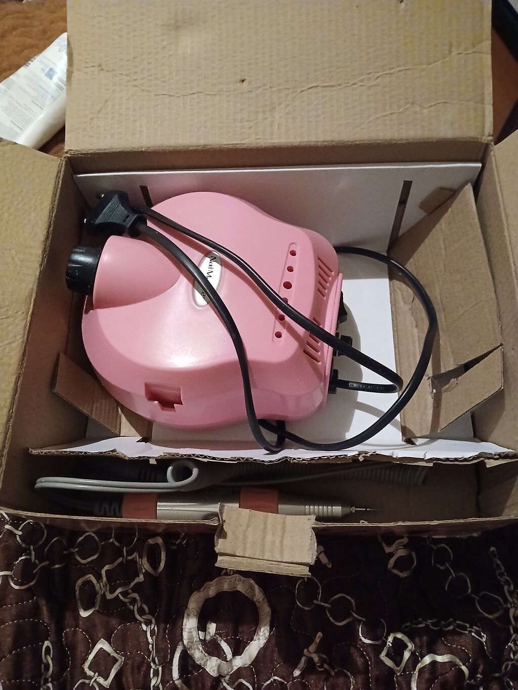 Manikür üçün elektrik frez aparatı (pink) Yep yenidir demek olarki — Mallar, Bakı (3)