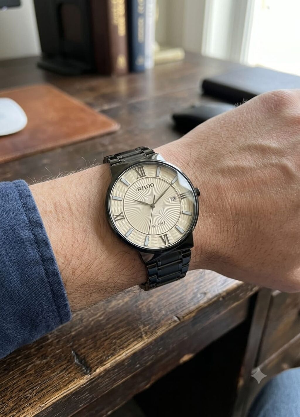 Rado saatı yüksək keyfiyyət. su keçirmir. rəngi getmir — Qol saatları, Bakı (2)