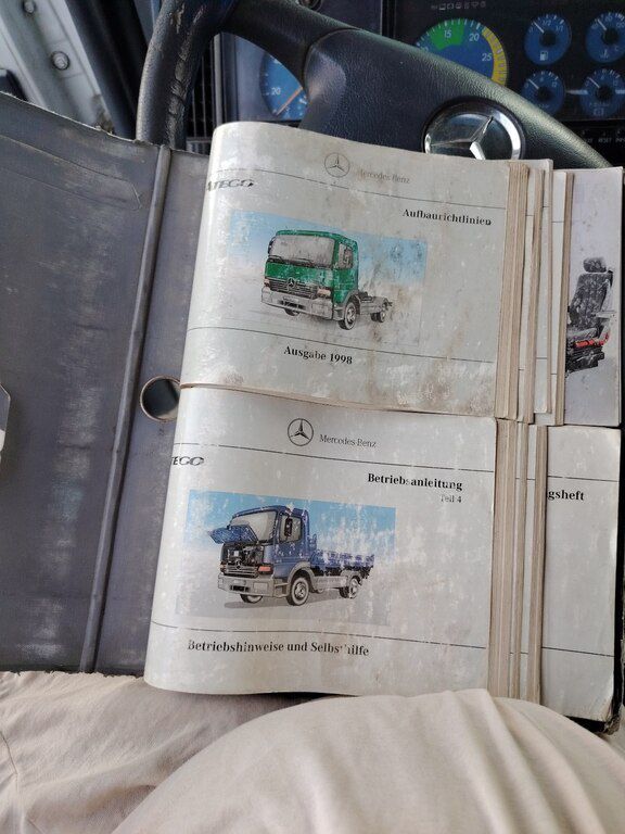 Mercedes Atego 814, 4.7 L, 1998 il, 300 000 km — Yük maşınları, Astara (10)