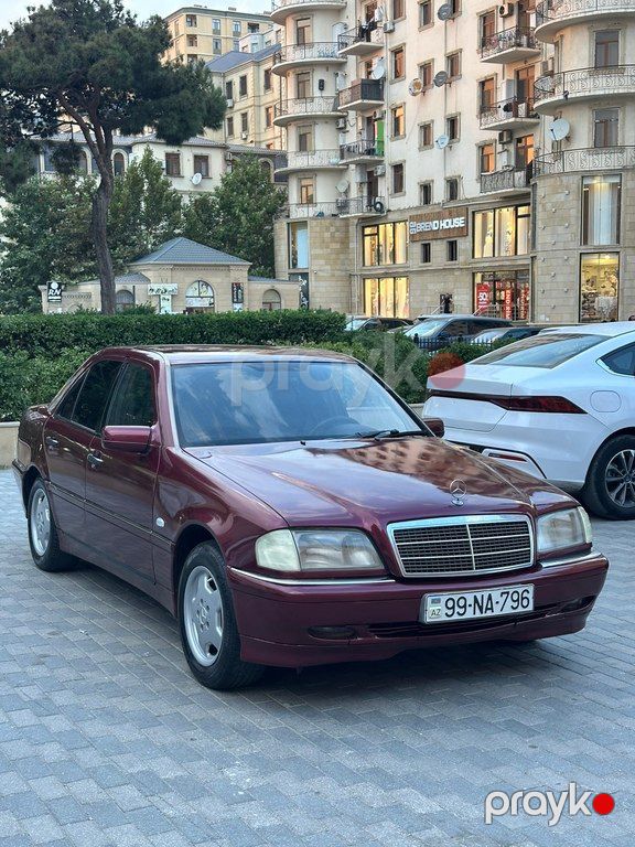 Mercedes C 180, 1.8 L, 1996 il, 210 000 km — Avtomobillər, Bakı (2)