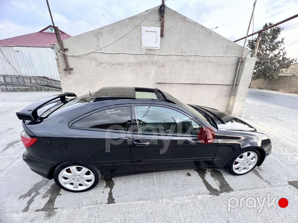 Mercedes-Benz C 230: 2.3 l 2001 il Kupe — Avto, Qobu (8)