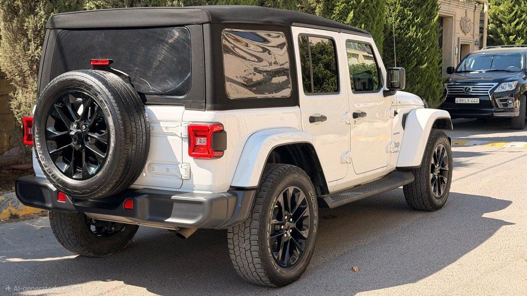 Jeep Wrangler, 2.0 L, 17.3 kWh, 2022 il, 90 123 km — Avtomobillər, Bakı (3)