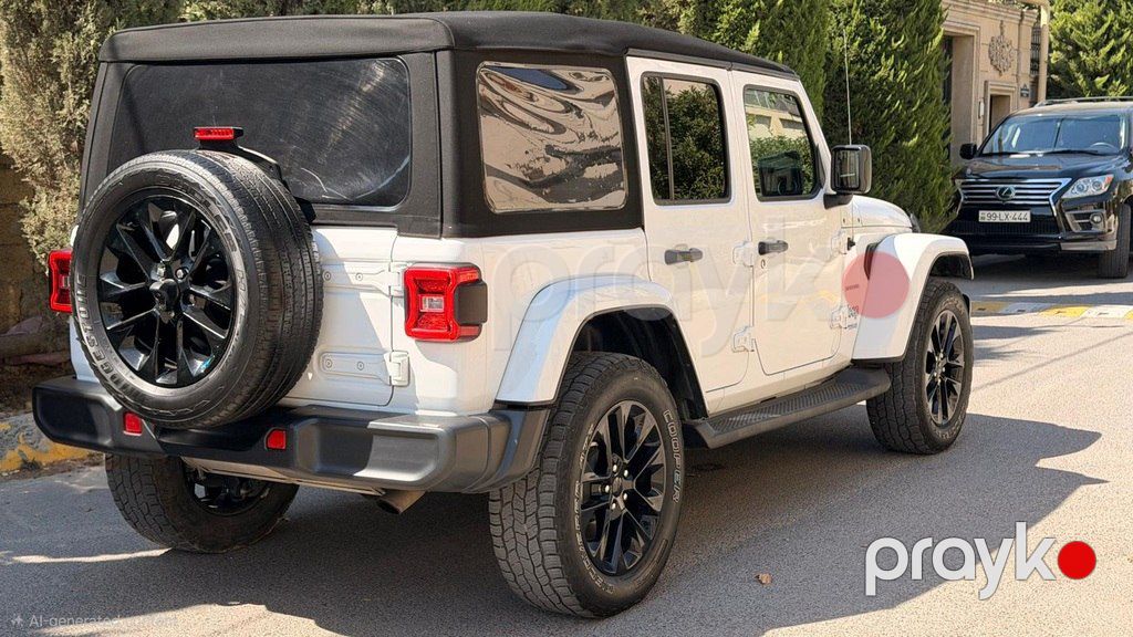 Jeep Wrangler, 2.0 L, 17.3 kWh, 2022 il, 90 123 km — Avtomobillər, Bakı (3)