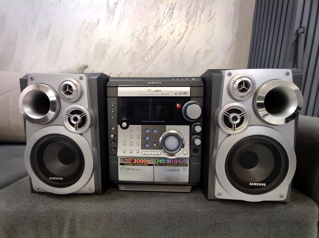 Samsung MAX-VS730 mini-komponent audio sistemi - 3 diskli — Elektronika, Digah (3)