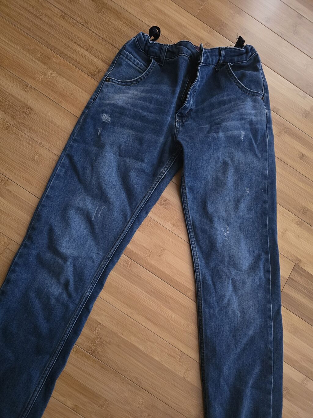 LC Waikiki uşaq şalvarları, 13–14 yaş - Model 1: Xaki rəngli kargo — Mallar, Digah (4)