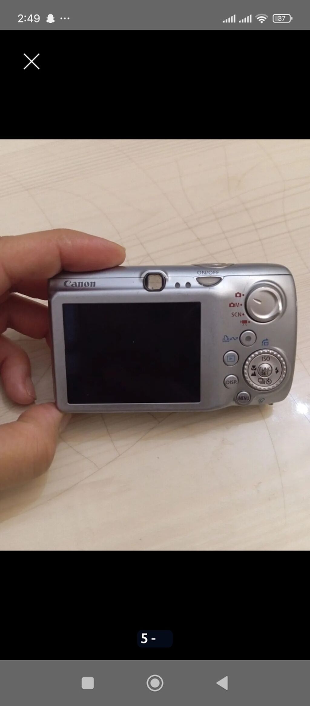 Canon Digital Ixus 970 IS (AiAF) kompakt fotoaparat - Gümüşü korpus — Elektronika, Bakı (8)