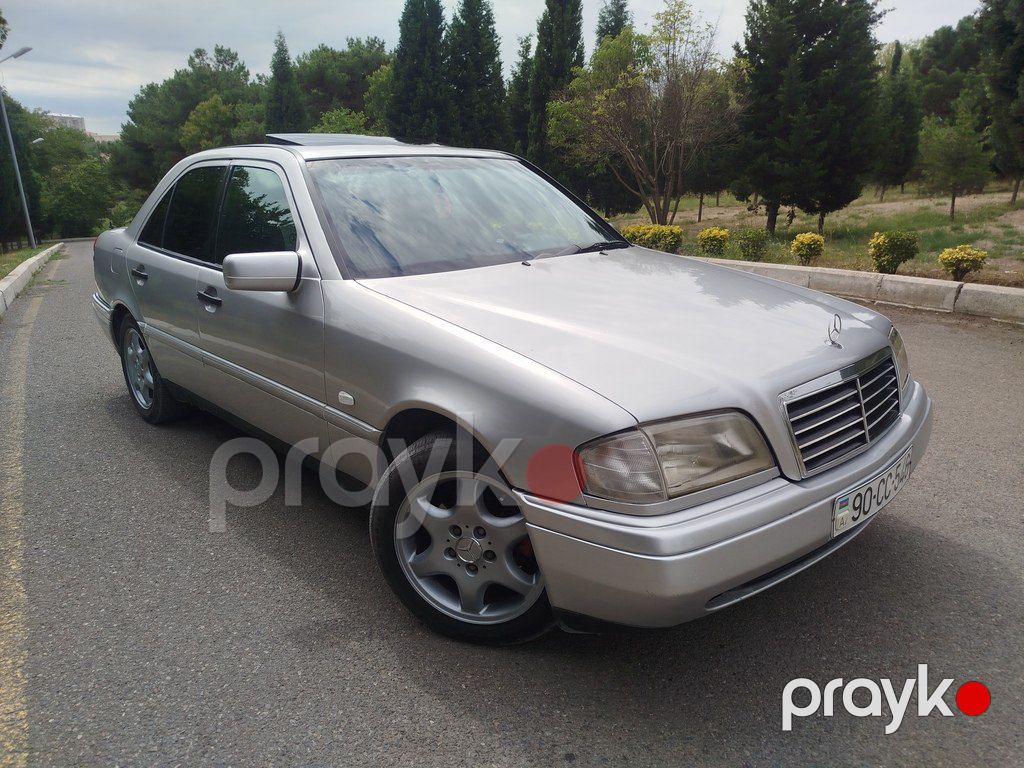 Mercedes C 220, 2.2 L, 1996 il, 222 222 km — Avtomobillər, Gəncə (2)