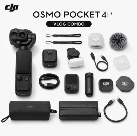 Dji Osmo Pocket 4 Pro Vlog Combo — Bakı