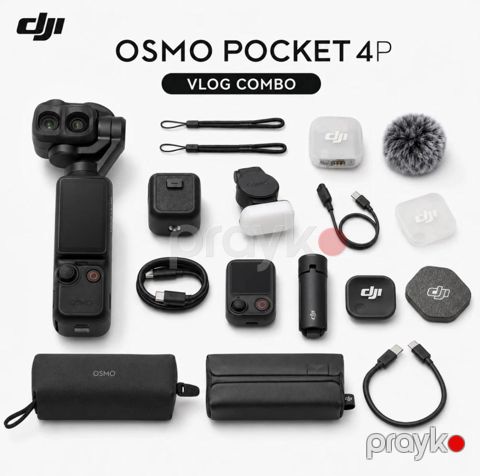 Dji Osmo Pocket 4 Pro Vlog Combo — Bakı