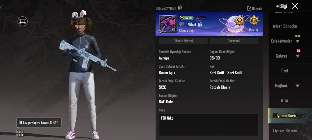 Pubg Mobile hesabı – yüksək səviyyəli oyun profili - Platforma: Pubg — Digər, Bakı (3)