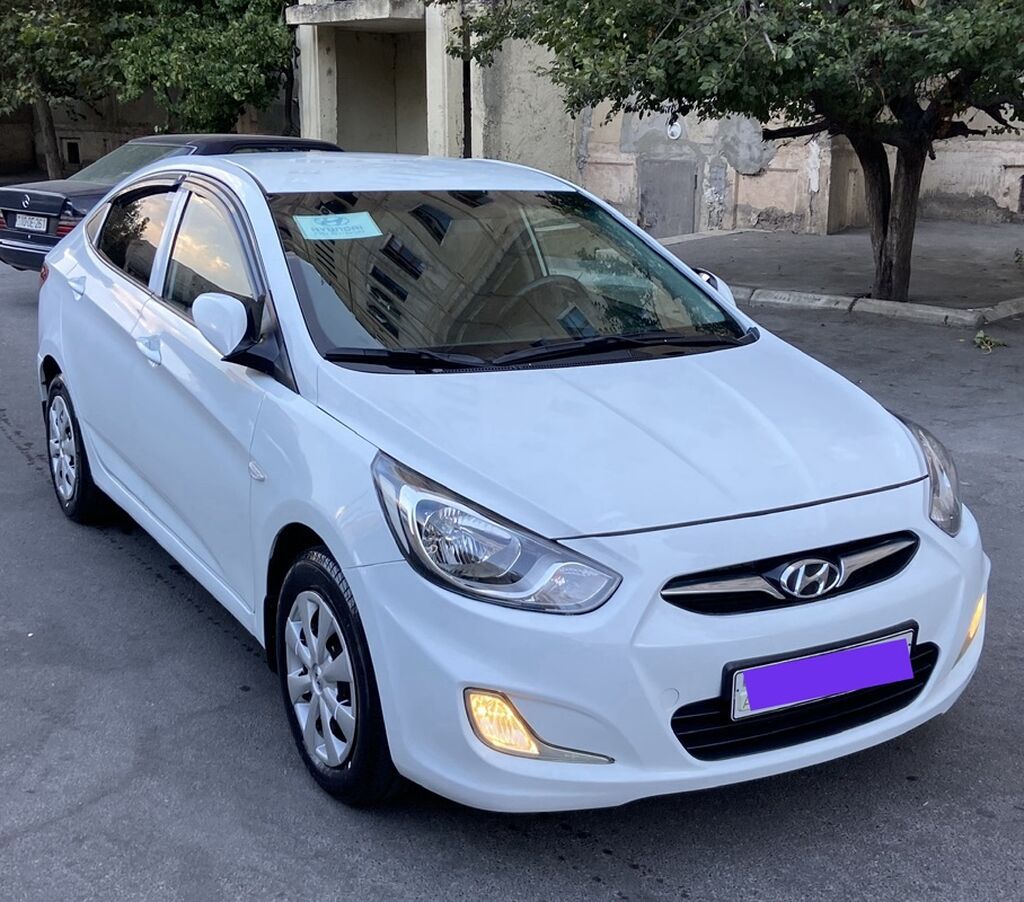 Hyundai Accent: 1.4 l 2012 il Sedan — Avto, Bakı (7)
