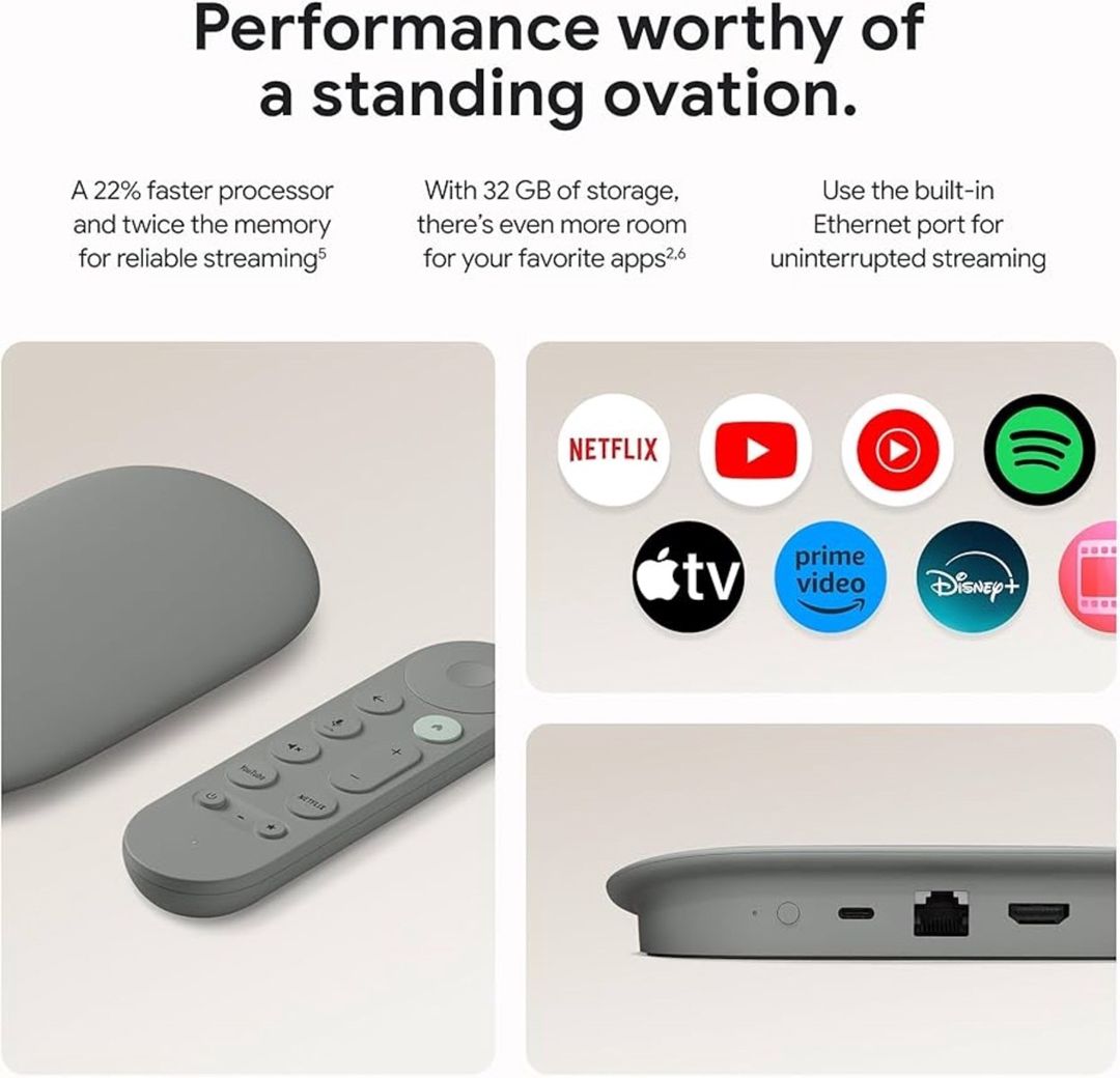 TV Box "Google TV Streamer 4K Haze" — Elektronika, Bakı (7)