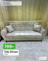 Tək divan – 210 sm - Açılan, bazalı mexanizm: asanlıqla yatağa — Mebel