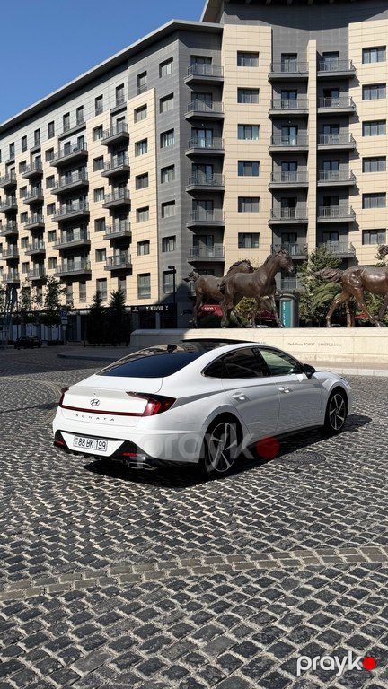 Hyundai Sonata, 1.6 L, 2023 il, 54 000 km — Avtomobillər, Bakı (7)