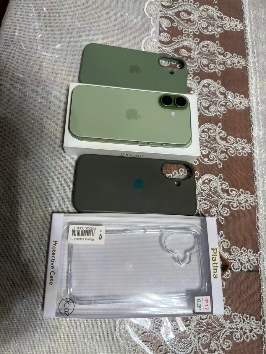 Apple iPhone 17 Sage 256GB/8GB — Smartfonlar, Bakı (8)