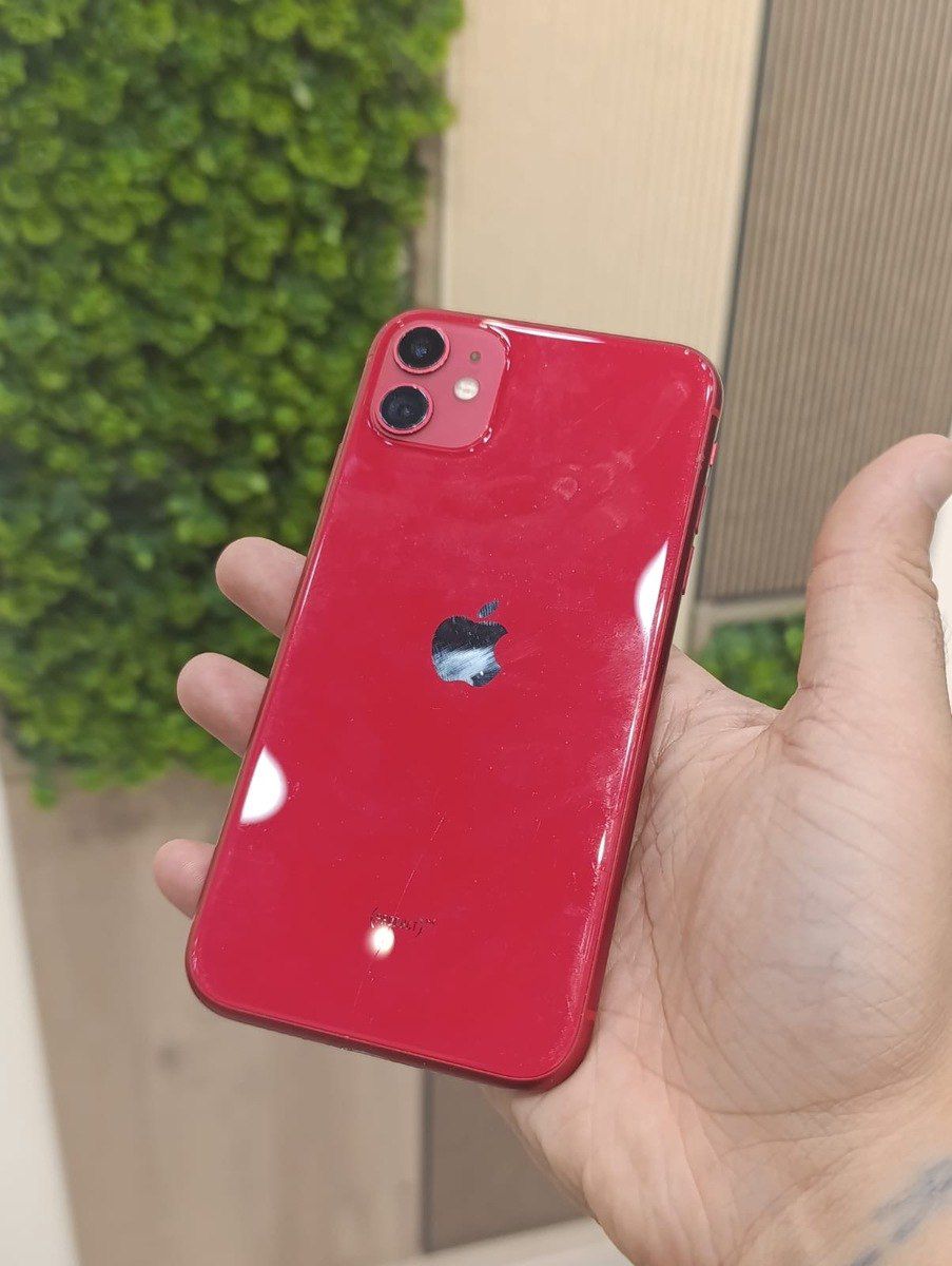 Apple iPhone 11 Red 64GB/4GB — Smartfonlar, Bakı (2)