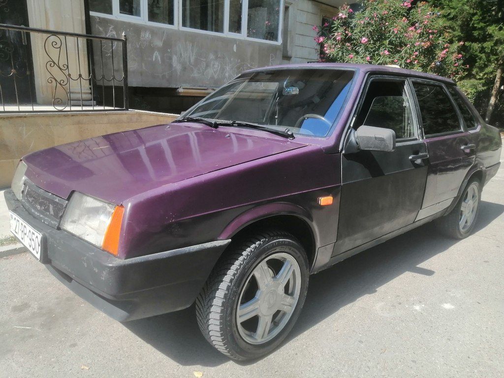 Lada (VAZ) 21099, 1.5 L, 1999 il, 300 000 km — Avtomobillər, Xaçmaz (4)