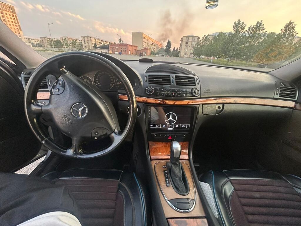 Mercedes-Benz E-Class: 2.2 l 2002 il Sedan — Avto, Gəncə (8)