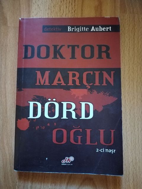 Məhsul: Kitab – “Doktor Marçın Dörd Oğlu” Müəllif: Brigitte Aubert — Bakı