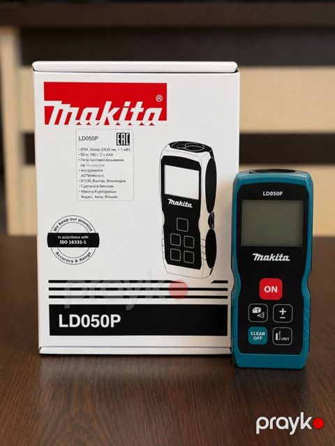 Makita LD050P lazer məsafəölçən - Ölçmə diapazonu: 0,05 m – 50 m — Bakı