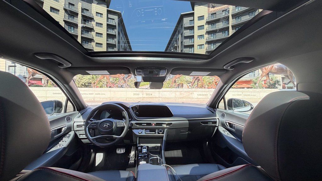 Hyundai Sonata, 1.6 L, 2023 il, 54 000 km — Avtomobillər, Bakı (11)
