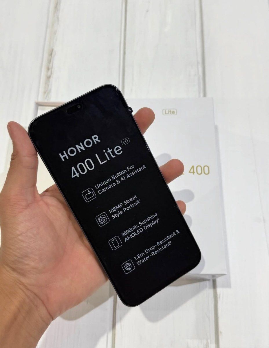 Honor 400 Meteor Silver 256GB/8GB — Smartfonlar, Bakı (4)