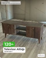 Televizor altlığı Ölçülər: 35 50 120 sm Material: 18 mm laminat — Ürünler