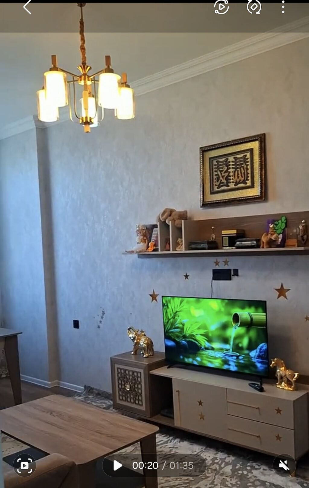 2otaqli ici dolu qab yuyan masin paltar yuyan masin hamisi var — Daşınmaz əmlak, Qobu (5)