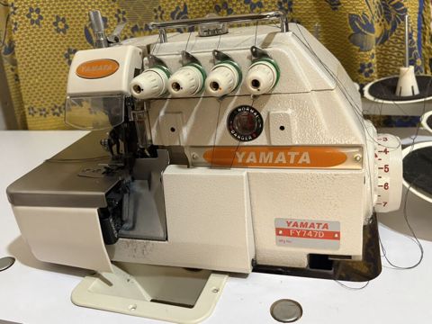 Yamata FY747D overlok tikiş maşını - 4 iplikli, 2 iynəli overlok — Bakı