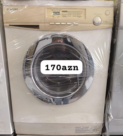 Samsung paltaryuyan maşın - Ön yükləməli, 5.2 kq tutum - İdarəetmə — Bakı