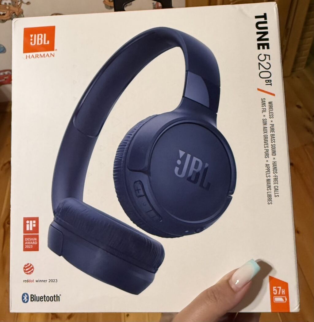 İşlənmiş Simsiz (Bluetooth) Qulaqcıqlar, JBL, rəng - Mavi — Qulaqcıqlar, Bakı (5)