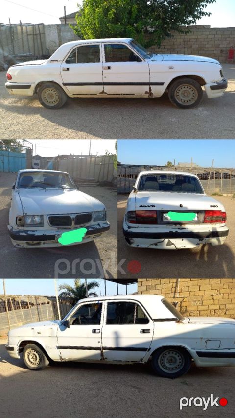 VAZ Volqa tipli ağ rəngli sedan avtomobil İli (1998) Satılır, qiymət