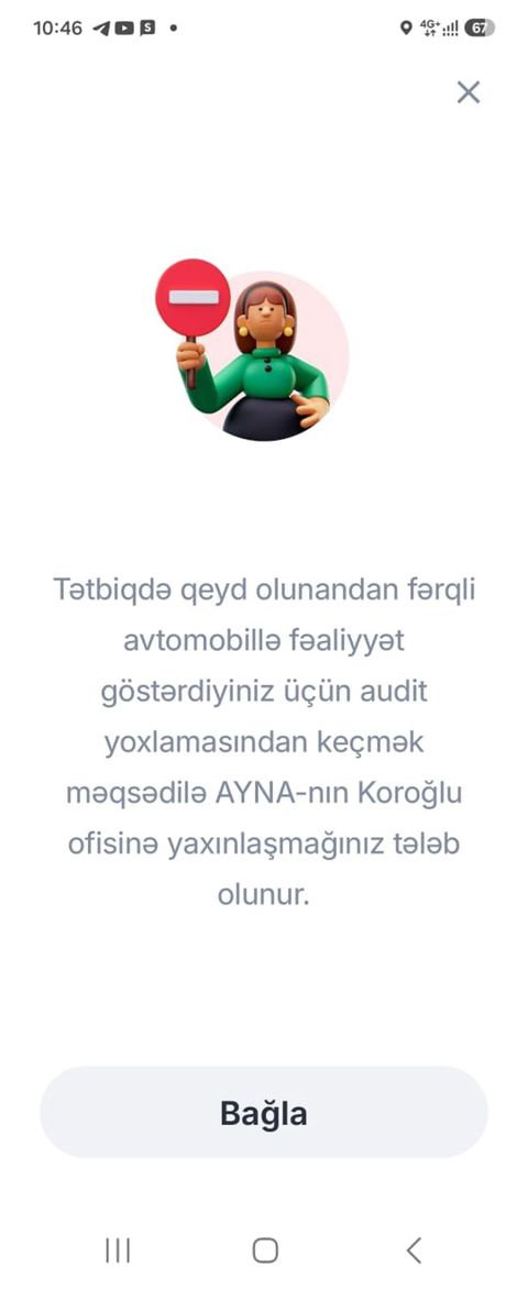 Xidmət: Rideshare/Taksi tətbiqlərində blokun açılması və fleet — Masazır