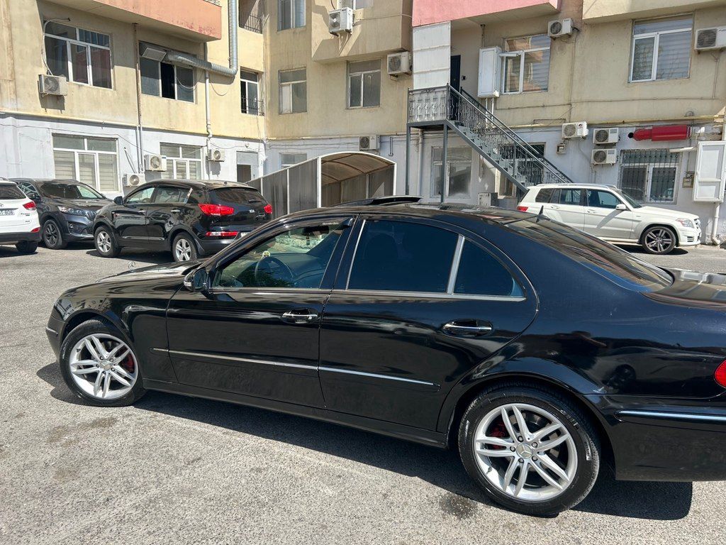 Mercedes E 220, 2.2 L, 2002 il, 495 721 km — Avtomobillər, Bakı (4)